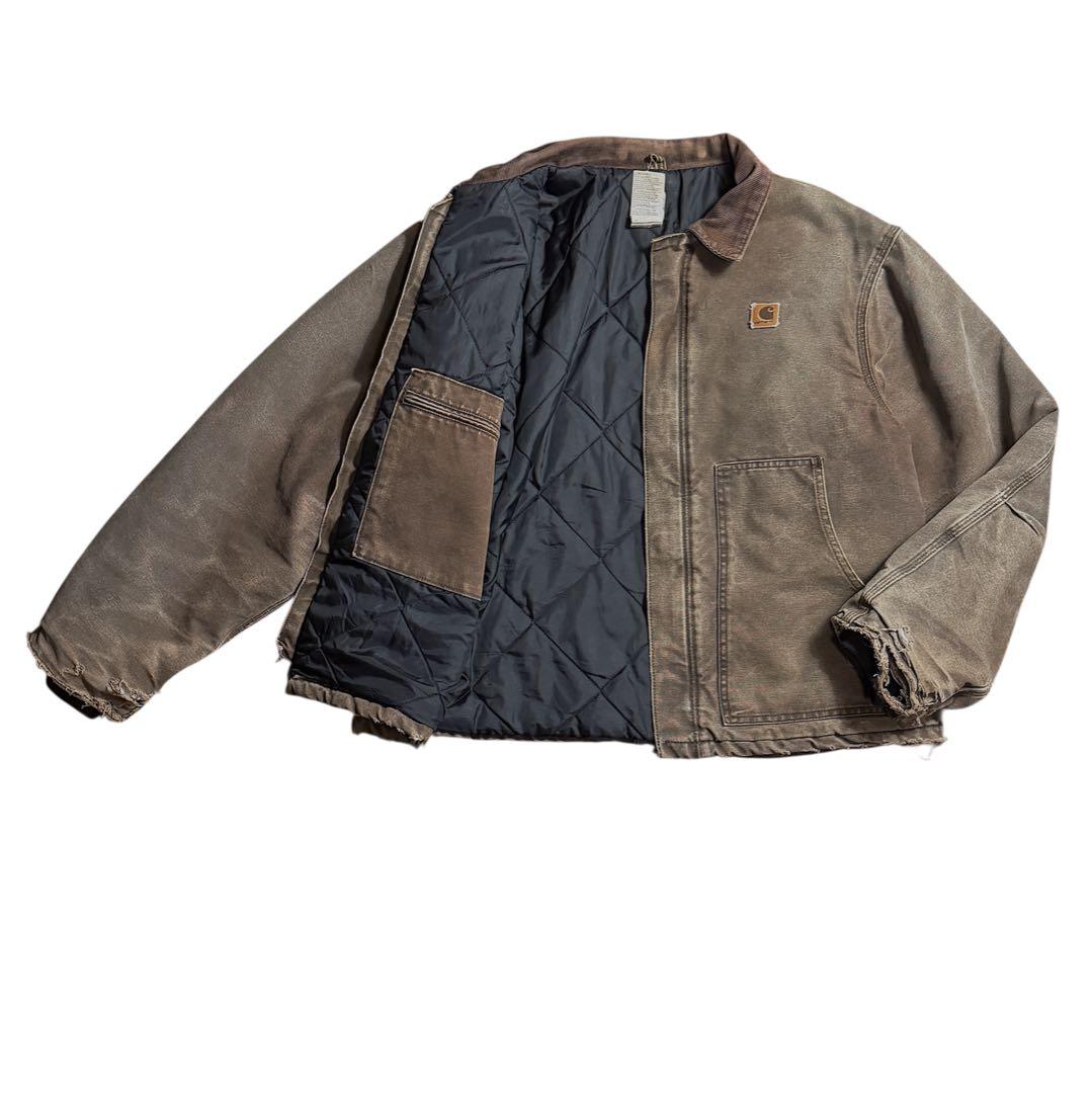 90s 00s カーハート トラディショナルジャケット J22 CHT XL