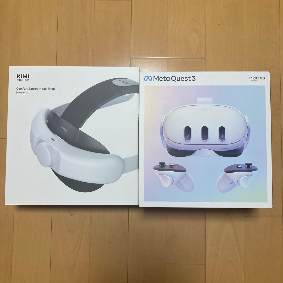  Quest 3 128GB 他バッテリーストラップ