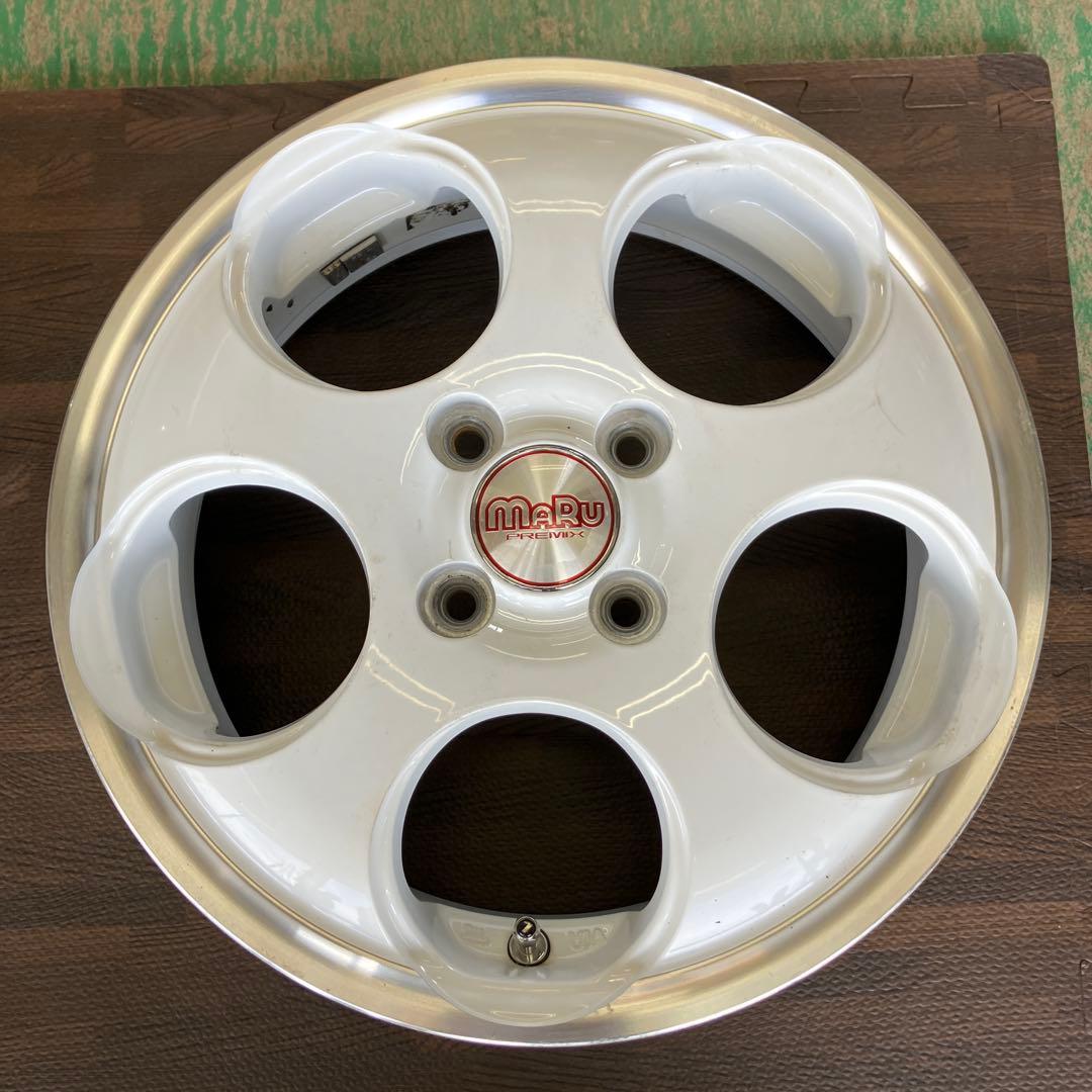 15インチ アルミホイール ４本セット PREMIX MARU