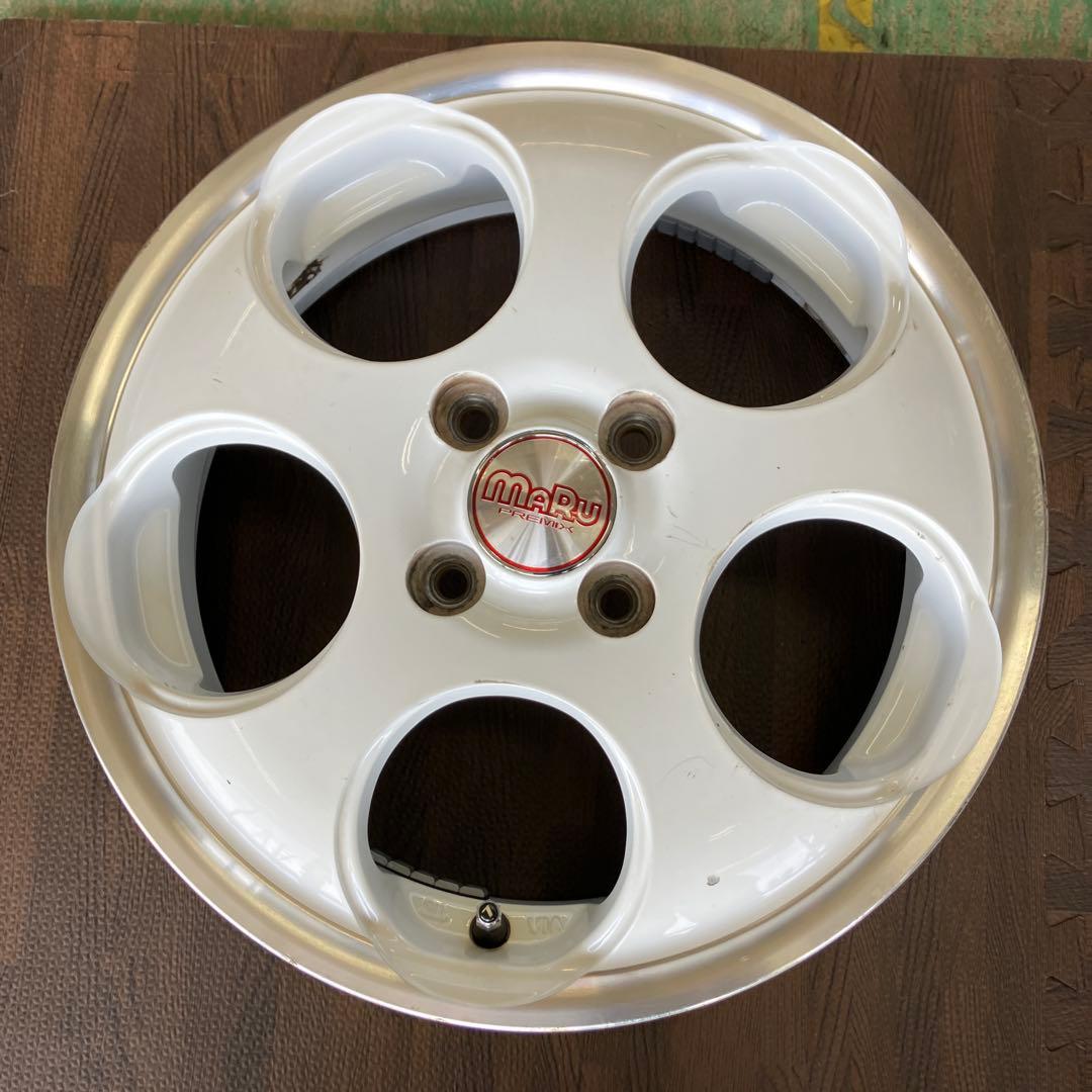 15インチ アルミホイール ４本セット PREMIX MARU