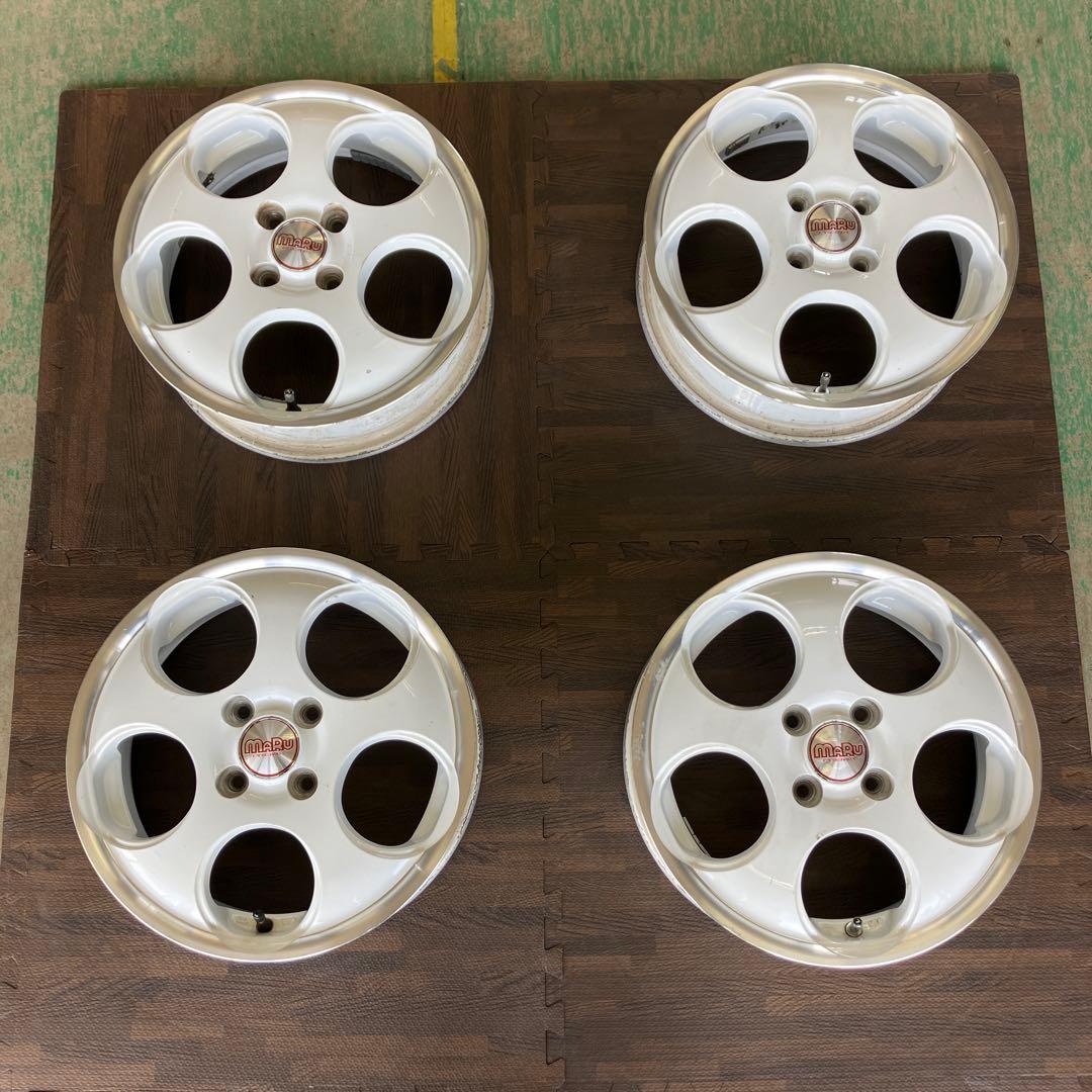15インチ アルミホイール ４本セット PREMIX MARU