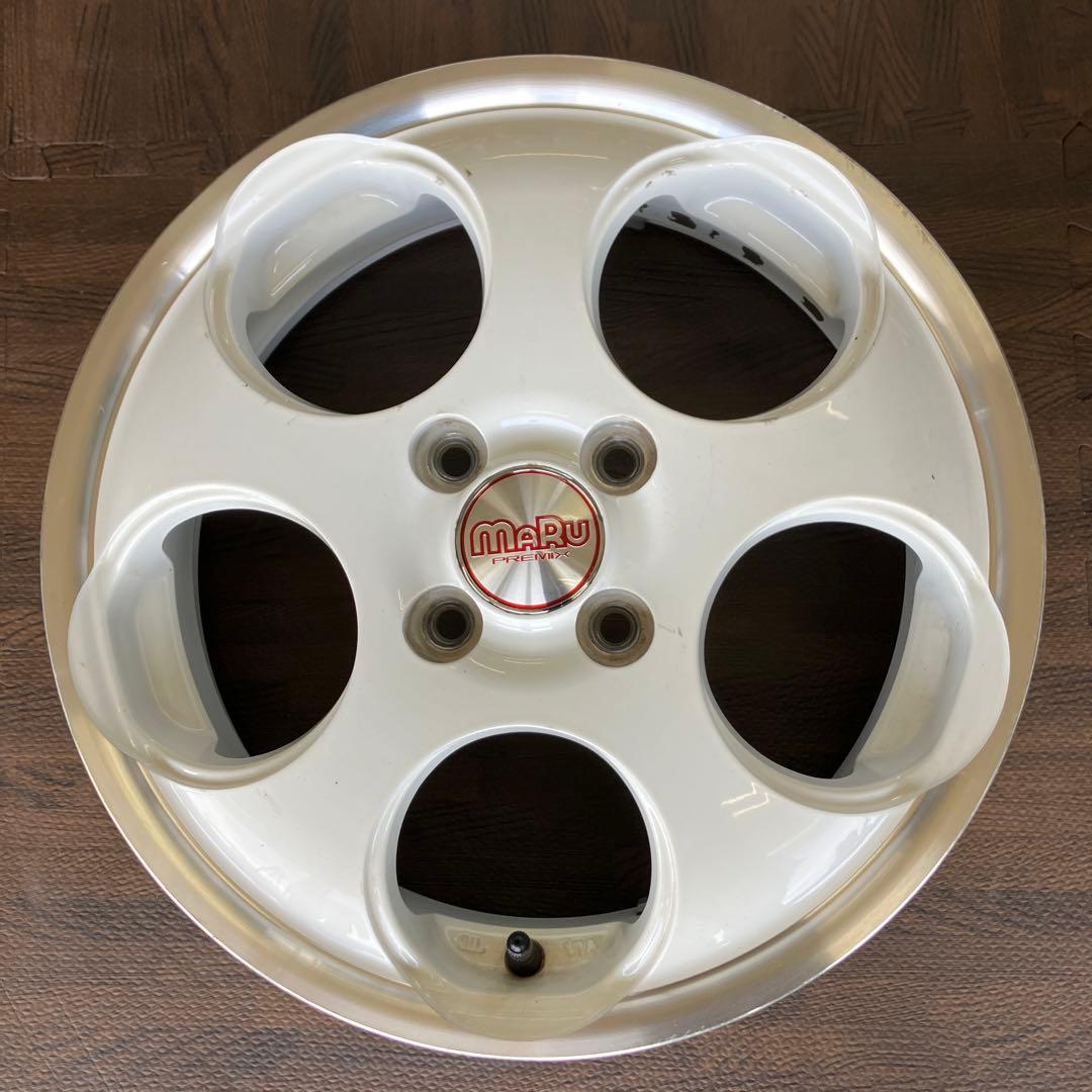 15インチ アルミホイール ４本セット PREMIX MARU