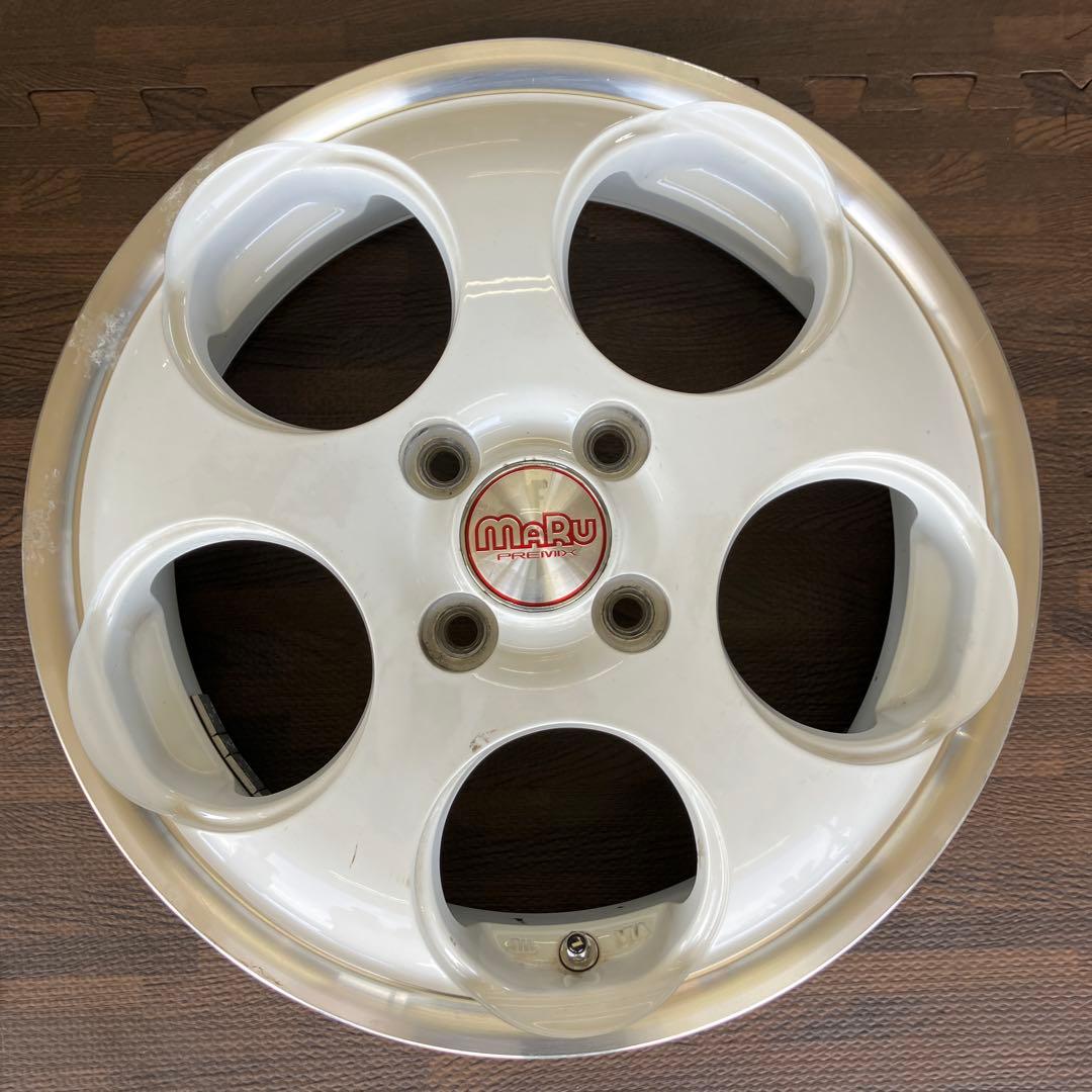 15インチ アルミホイール ４本セット PREMIX MARU
