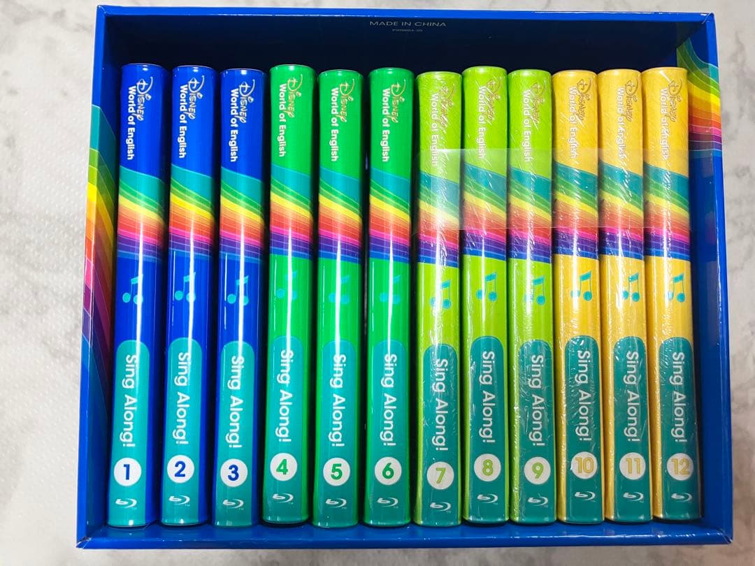 （美品）最新シングアロング フルセット ブルーレイ ディズニー英語システムDWE