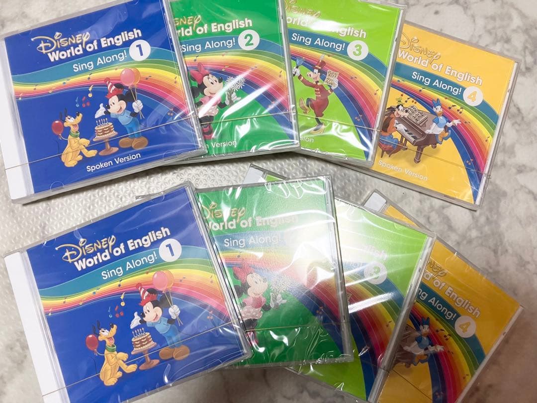 （美品）最新シングアロング フルセット ブルーレイ ディズニー英語システムDWE
