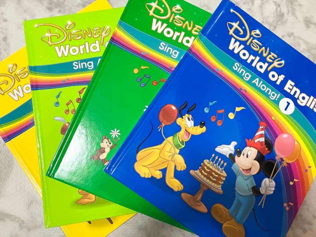 （美品）最新シングアロング フルセット ブルーレイ ディズニー英語システムDWE