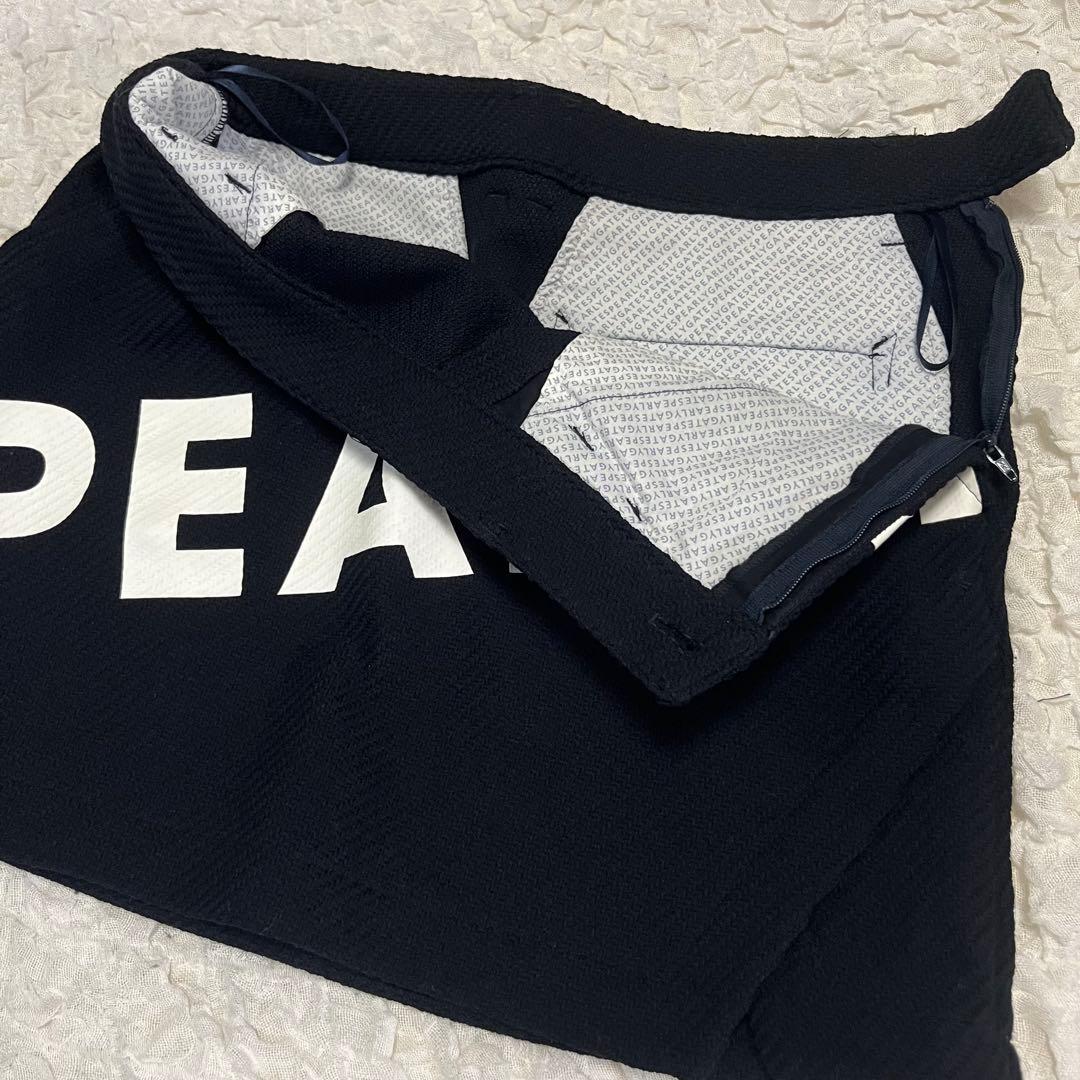 PEARLY GATES【ストレッチ】ミニスカート パーリーゲイツ 1 Ｍ 黒