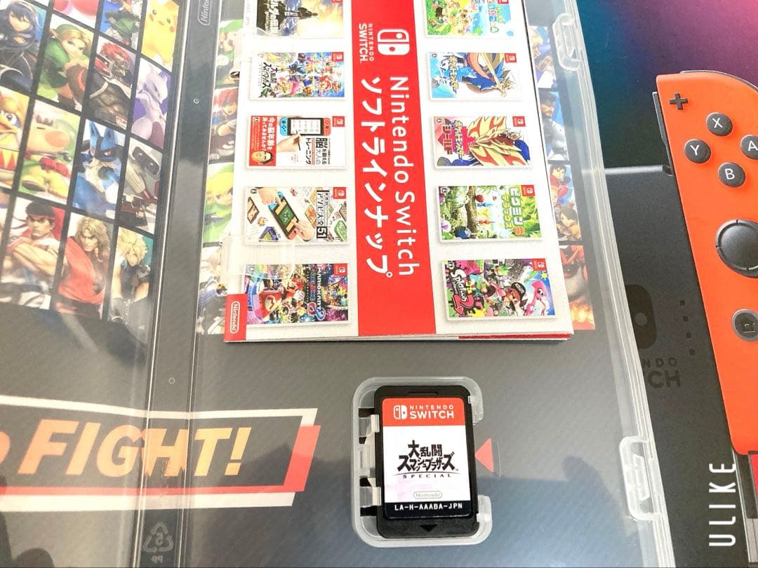【注目の美品】任天堂Switch本体&スマブラSPセット【専用箱&周辺機器完備】