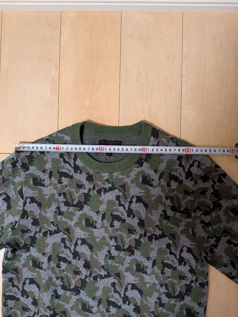 B*C様 ブリーフィング 迷彩柄セーター Mサイズ 肩タグ付き