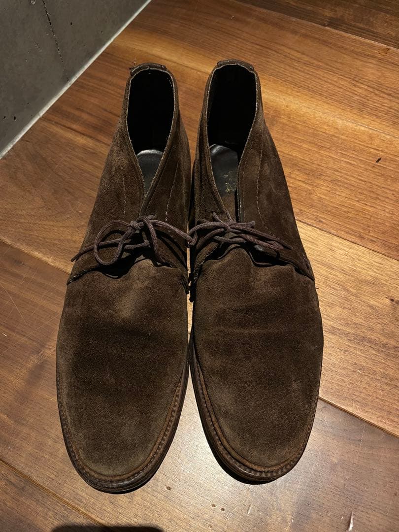 オールデン チャッカブーツ　スエード