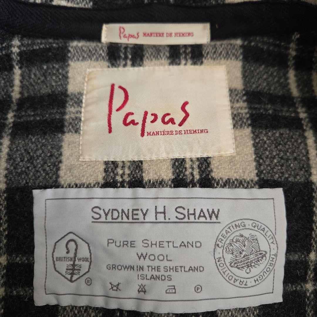 専用　美品　Papas　パパス　SYDNEY H SHAW　ダッフルコート　L
