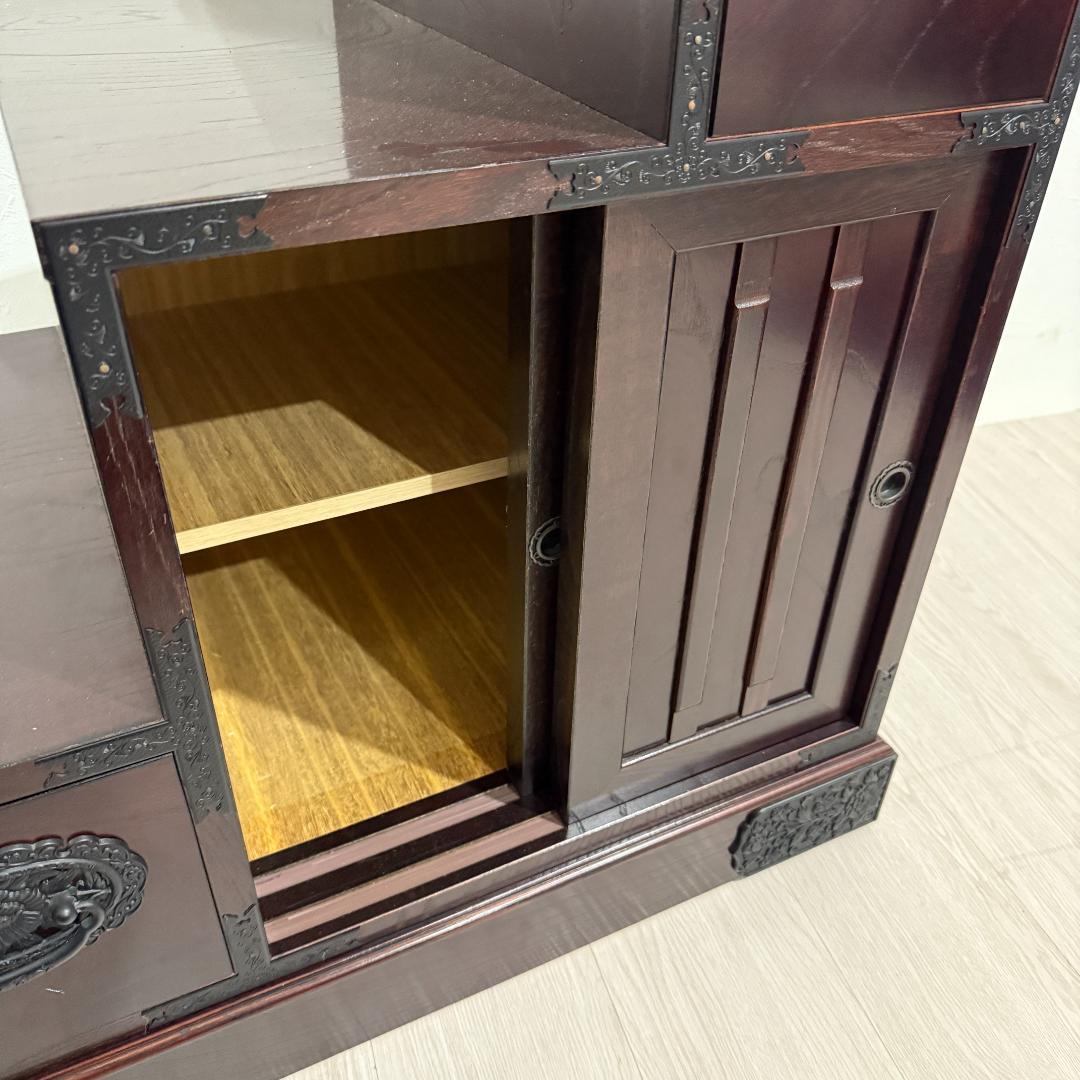 メ*7様 仙台箪笥　階段箪笥　民芸家具　和室　収納　タンス　座敷　小物入　和家具