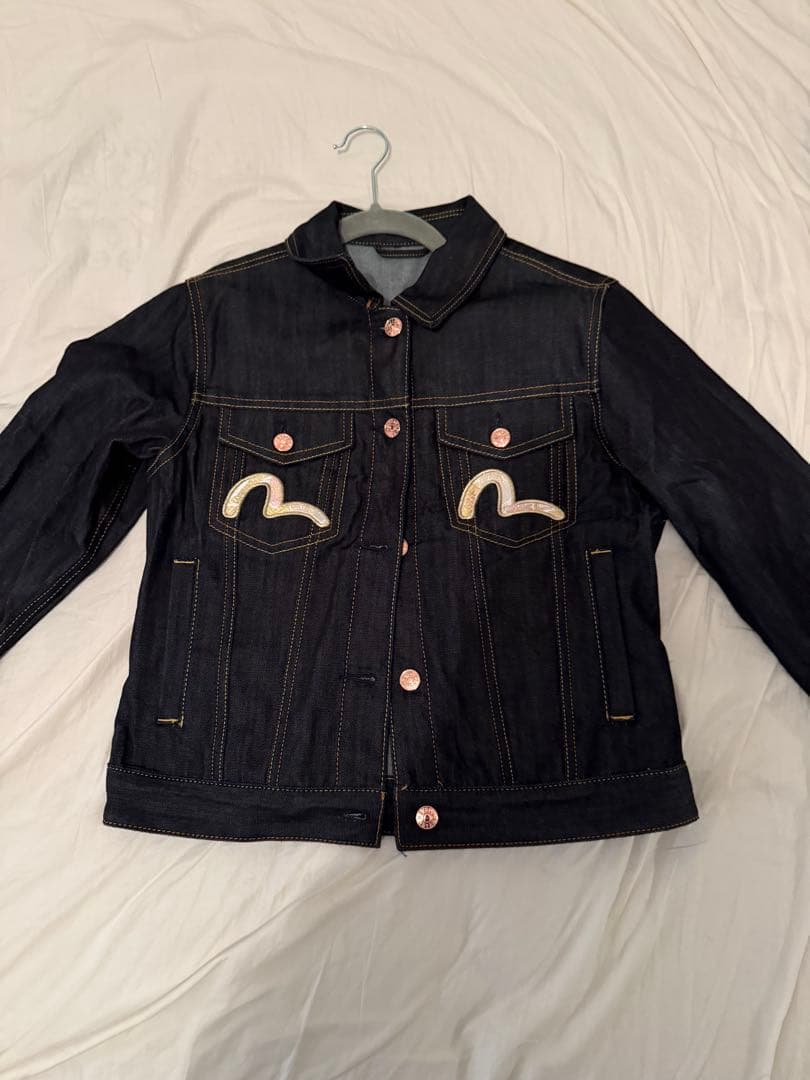evisu デニムジャケット　美品S 155/92Ａ