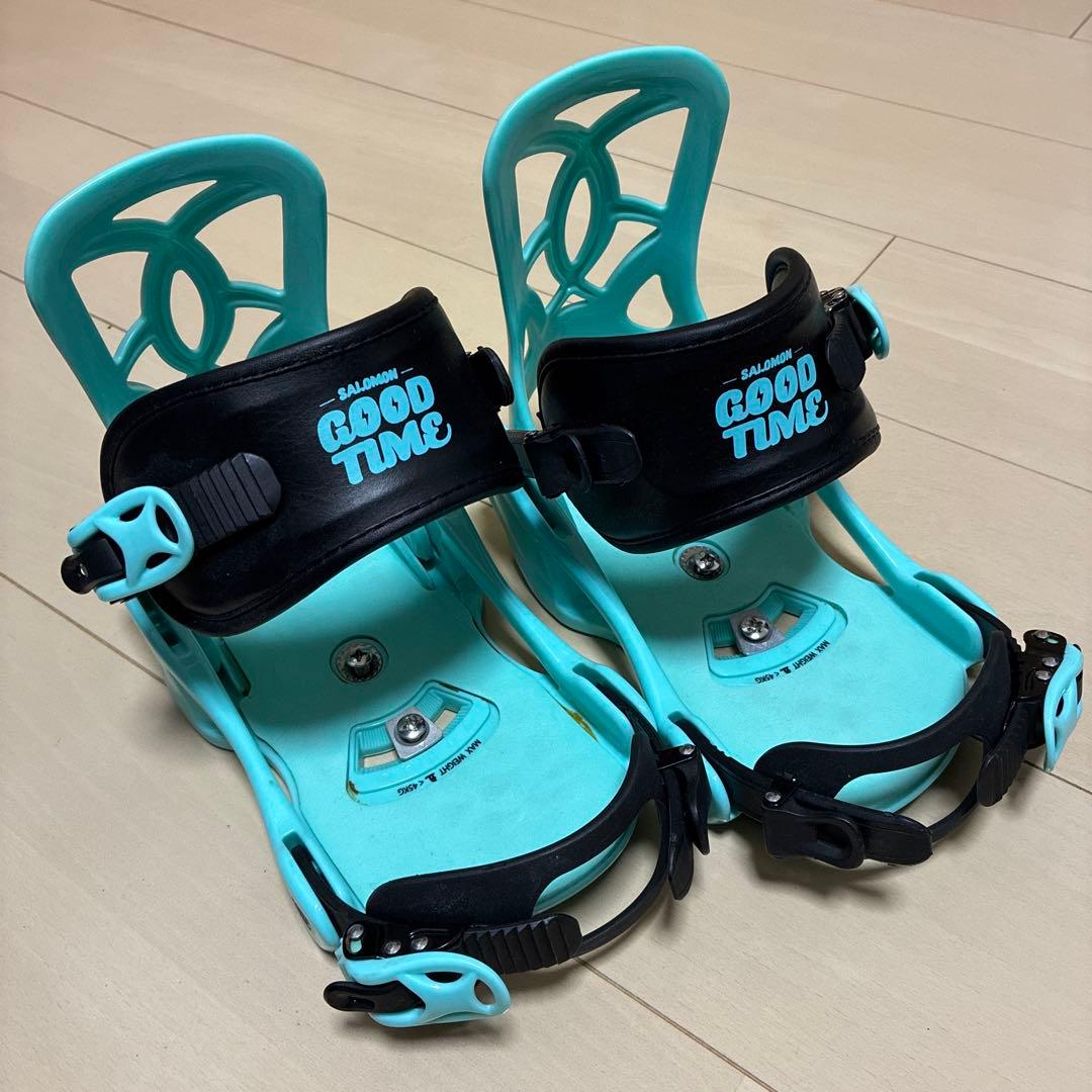 キッズ用　スノーボードブーツ、ビンディングセット