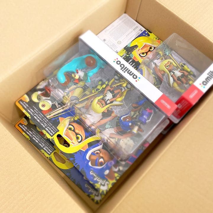 amiibo トリプルセット[インクリング／オクトリング／コジャケ]×3 計9体