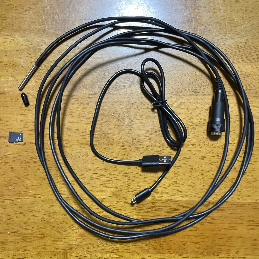 【美品】TESLONG製 ファイバースコープカメラ 工業用内視鏡 NTS300