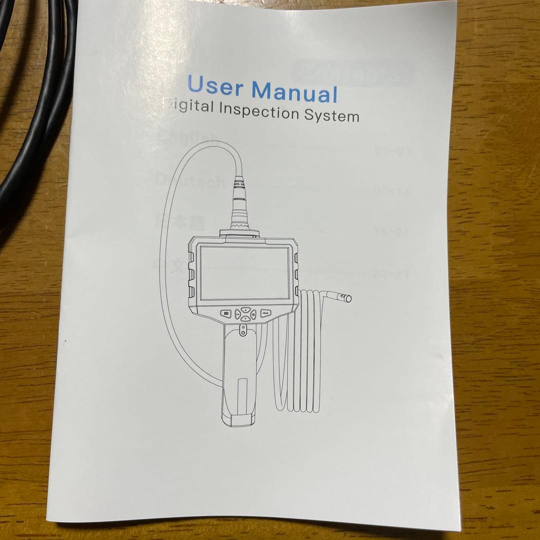 【美品】TESLONG製 ファイバースコープカメラ 工業用内視鏡 NTS300