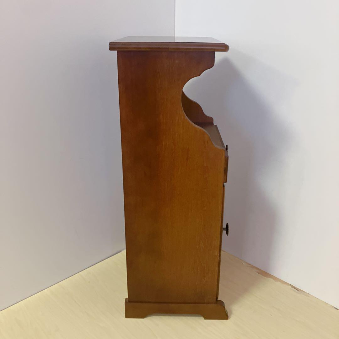 karimoku カリモク コロニアル 電話台、FAX台　サイドチェスト