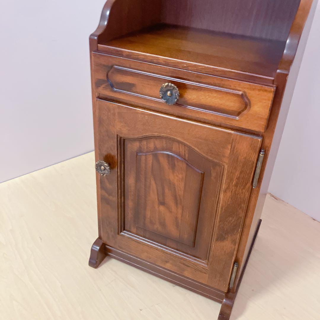 karimoku カリモク コロニアル 電話台、FAX台　サイドチェスト