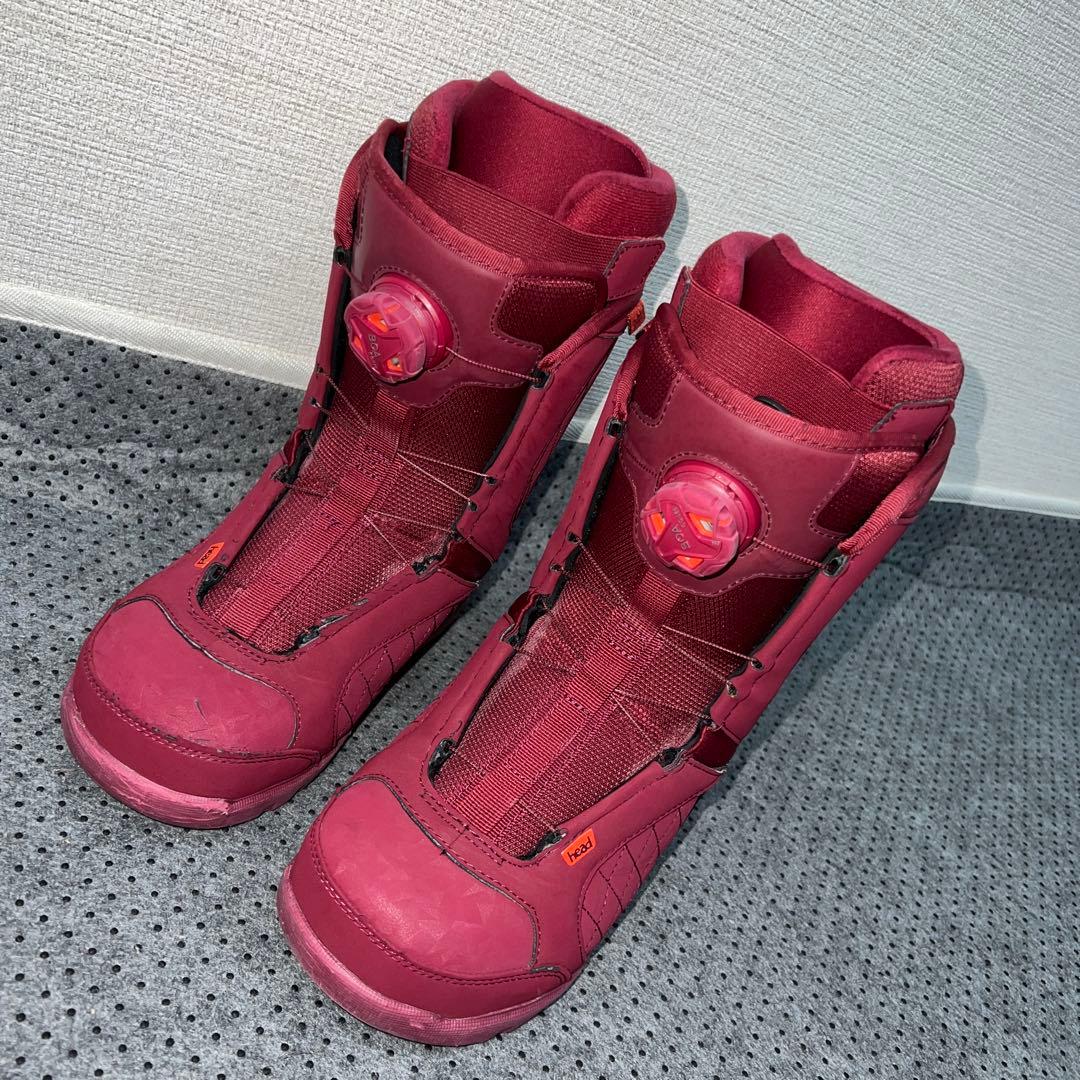 7-8回使用 レディース人気サイズ24.5cm HEAD GALORE BOA