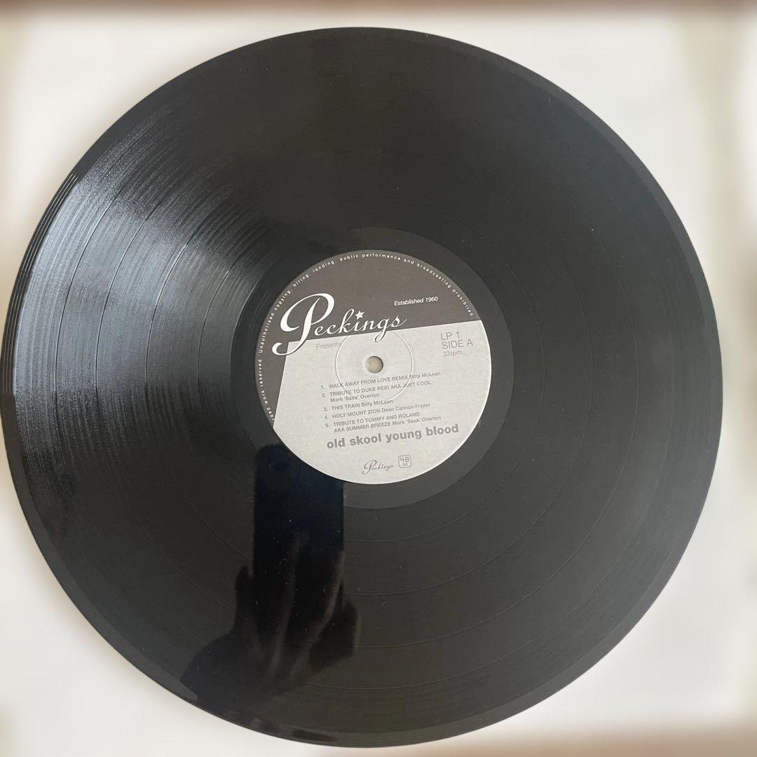 old skool young blood レコード　2枚組