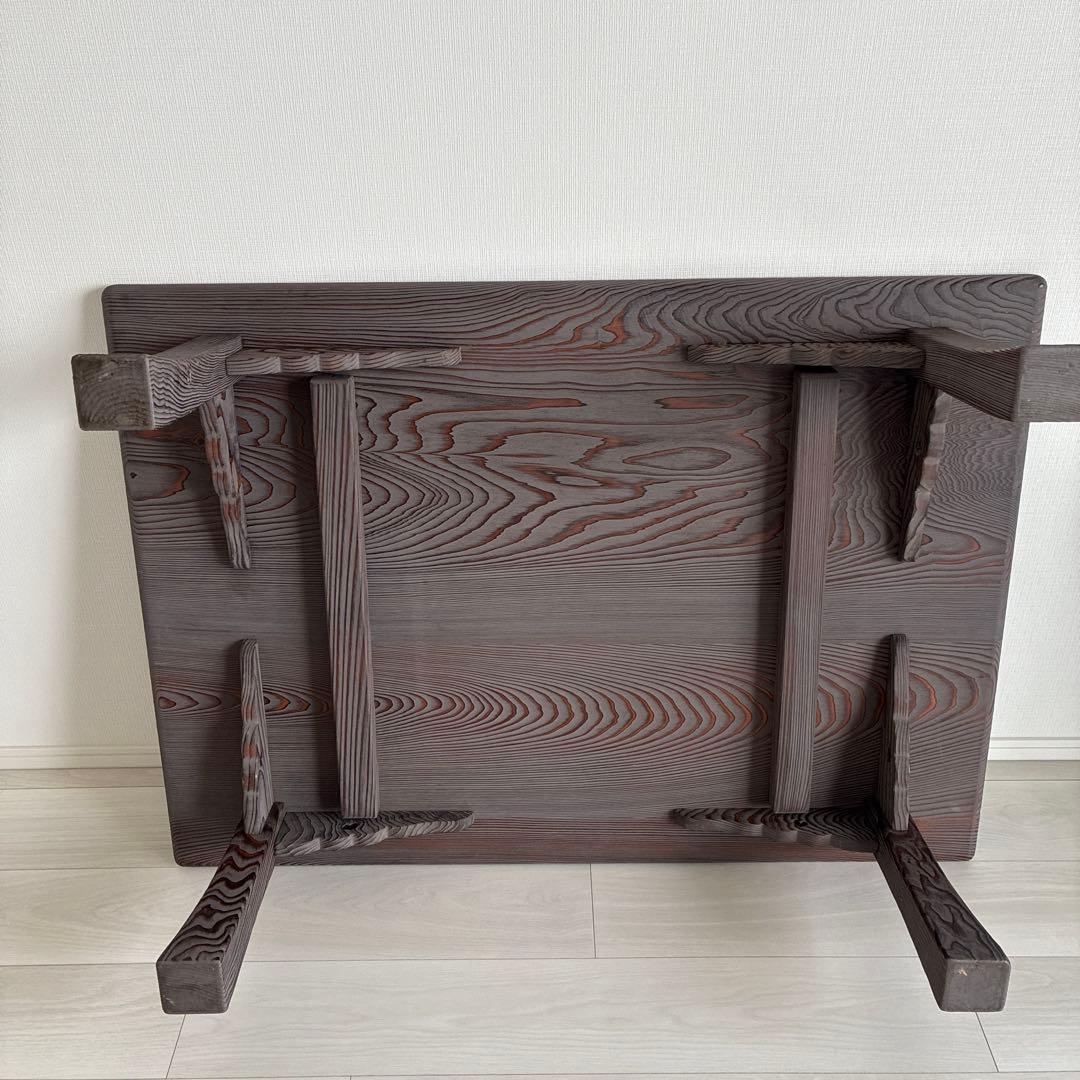 ねこ木製座卓　杉