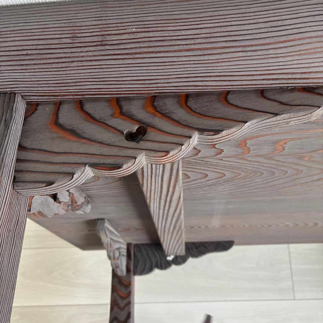 ねこ木製座卓　杉