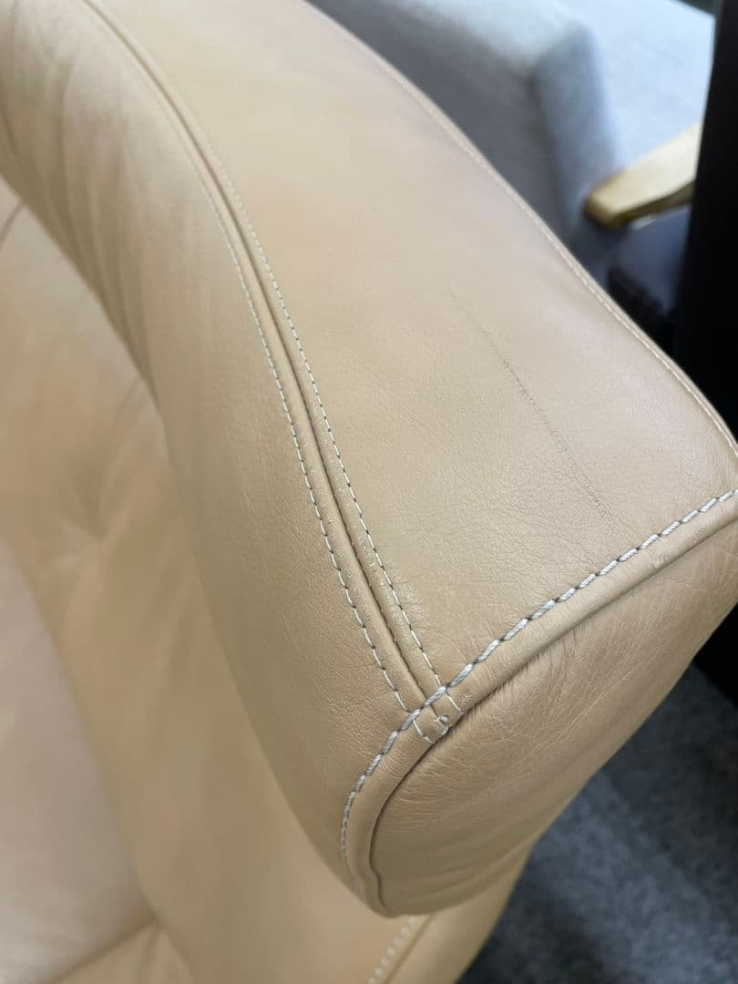 カリモク chitano チターノ ２人掛けソファ　ブラウン系