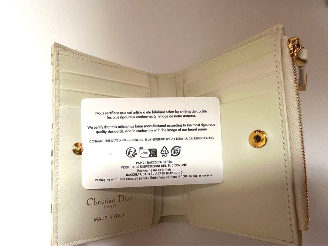 Dior Caro Dahlia ウォレット