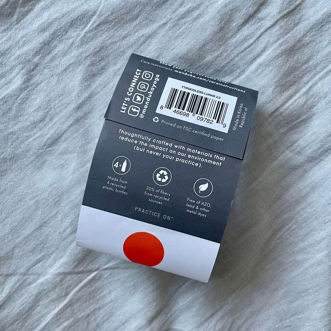 【美品・外装付】Manduka ヨガラグ Lunar Print 限定柄