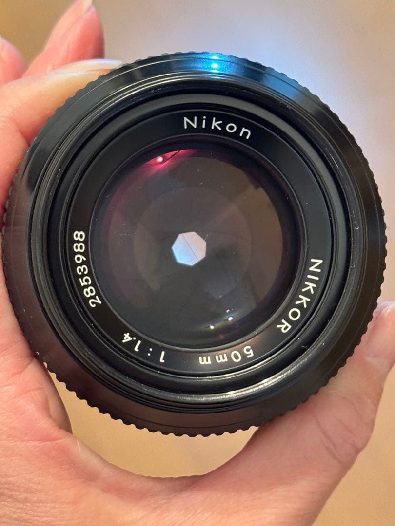 【美品】Nikon Nikkor 50mm f/1.4 レンズ