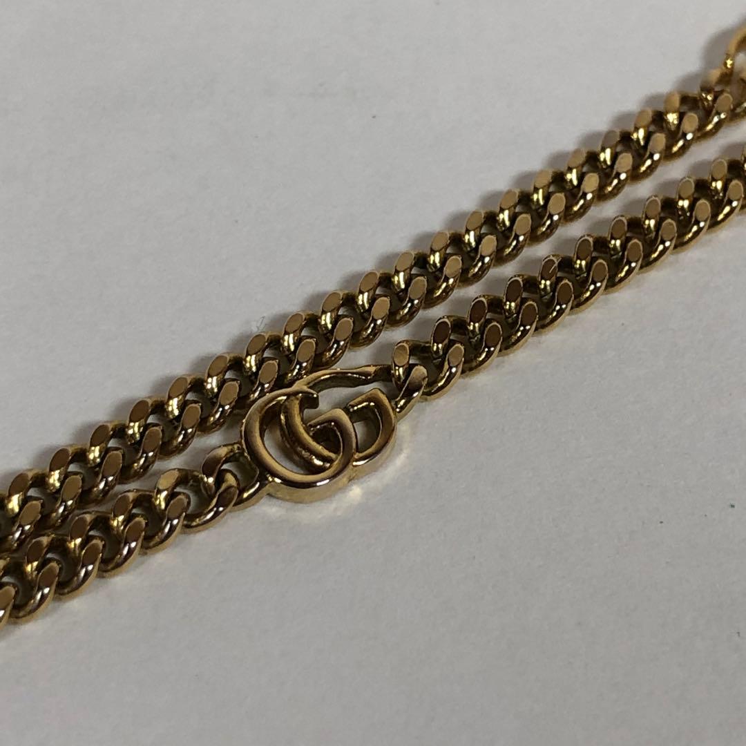 ◆美品◆ GUCCI パール ネックレス ゴールド パール ダブルG