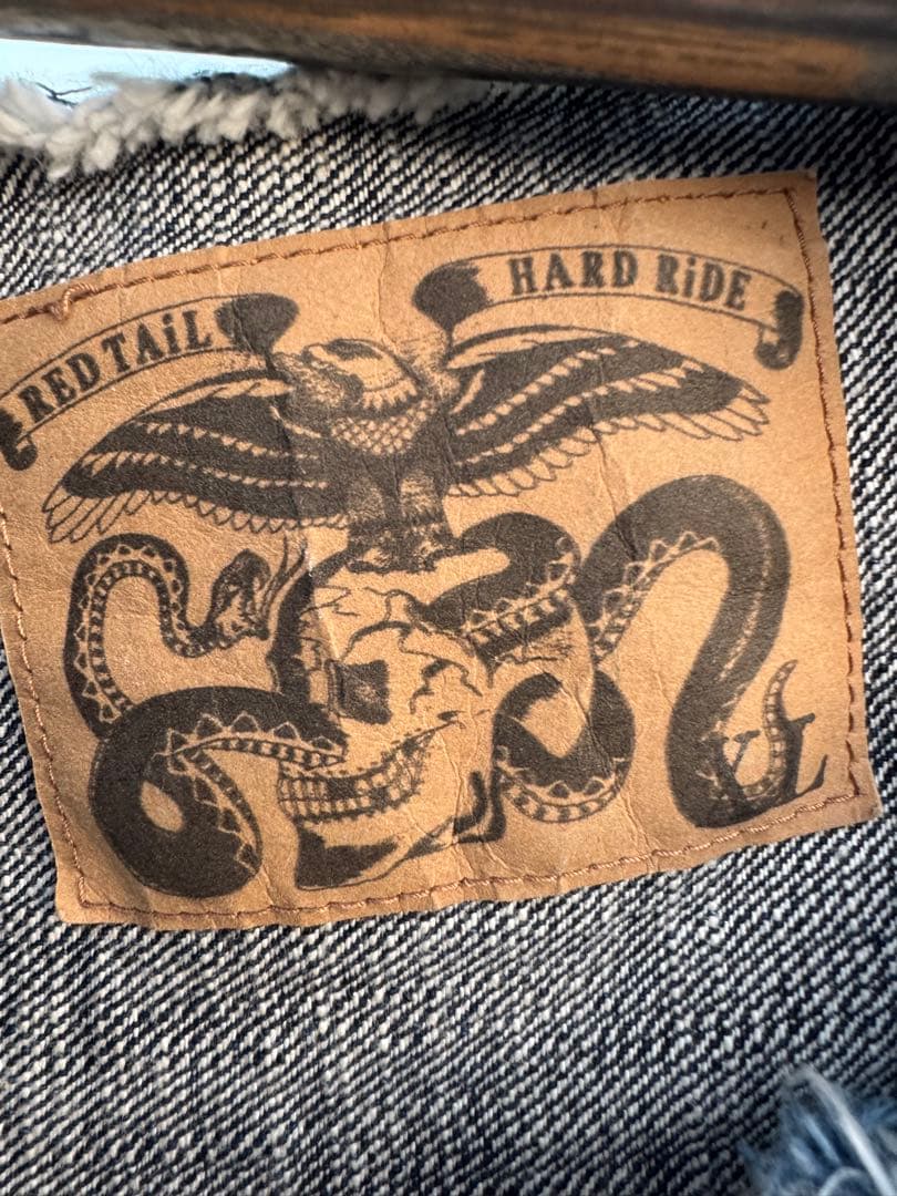 バイス・RED TAIL HARD RIDE デニムベスト