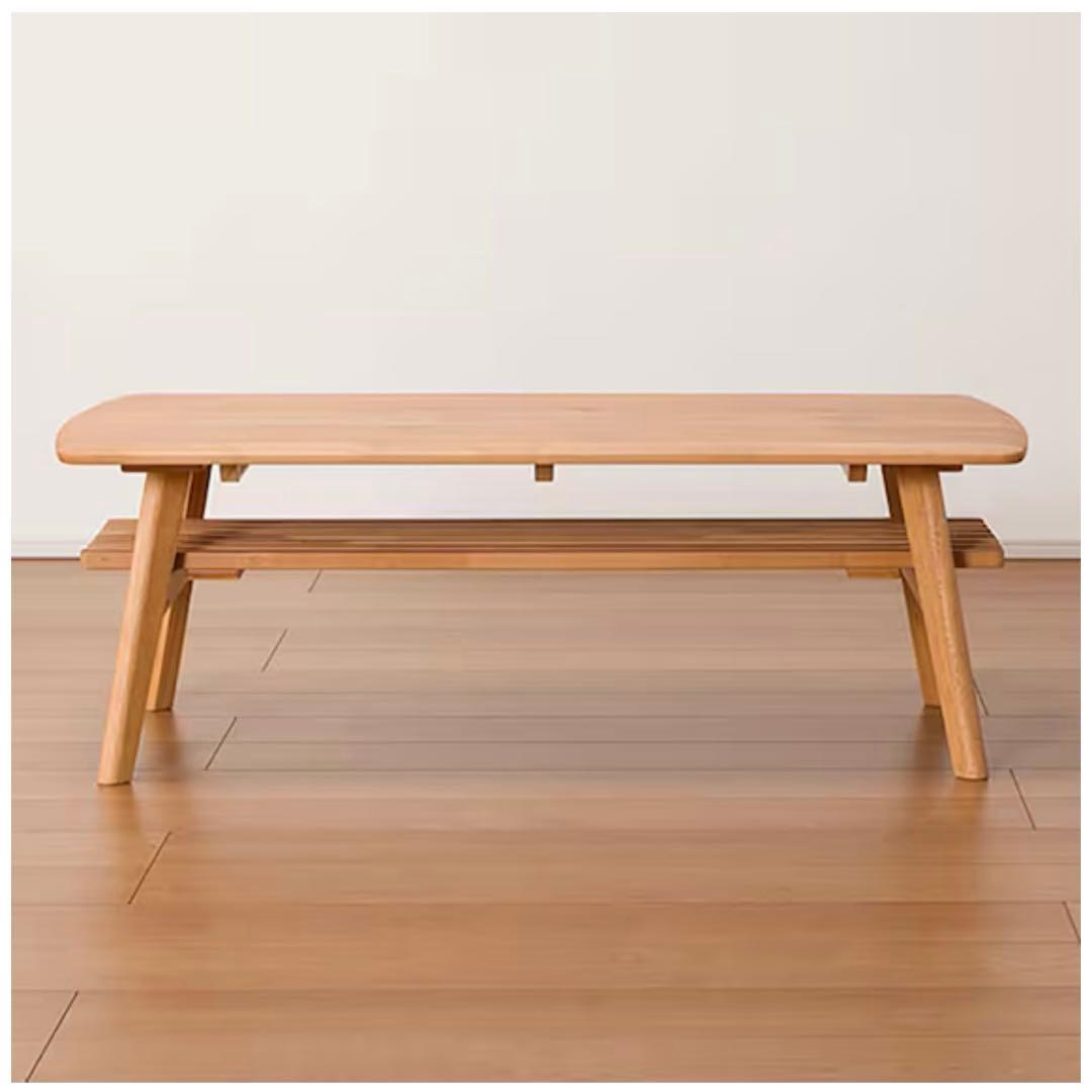 ニトリ　アルナス　センターテーブル　ライトブラウン