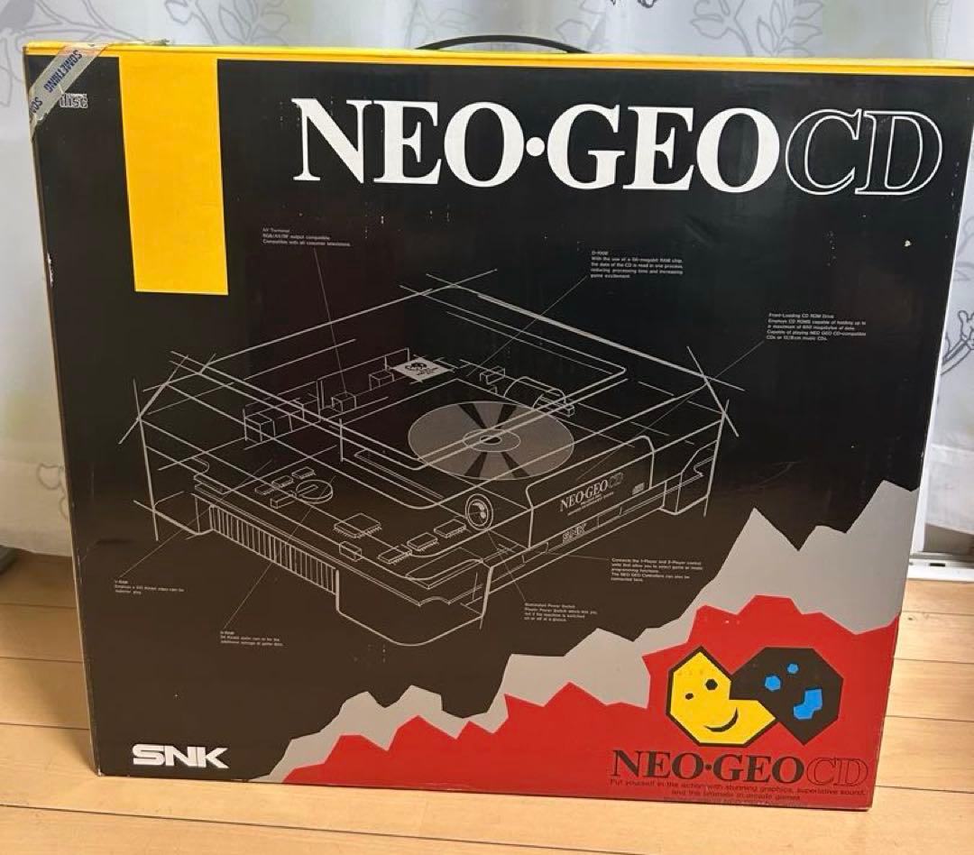 SNK NEO-GEO ネオジオCD 本体 フロントローディング