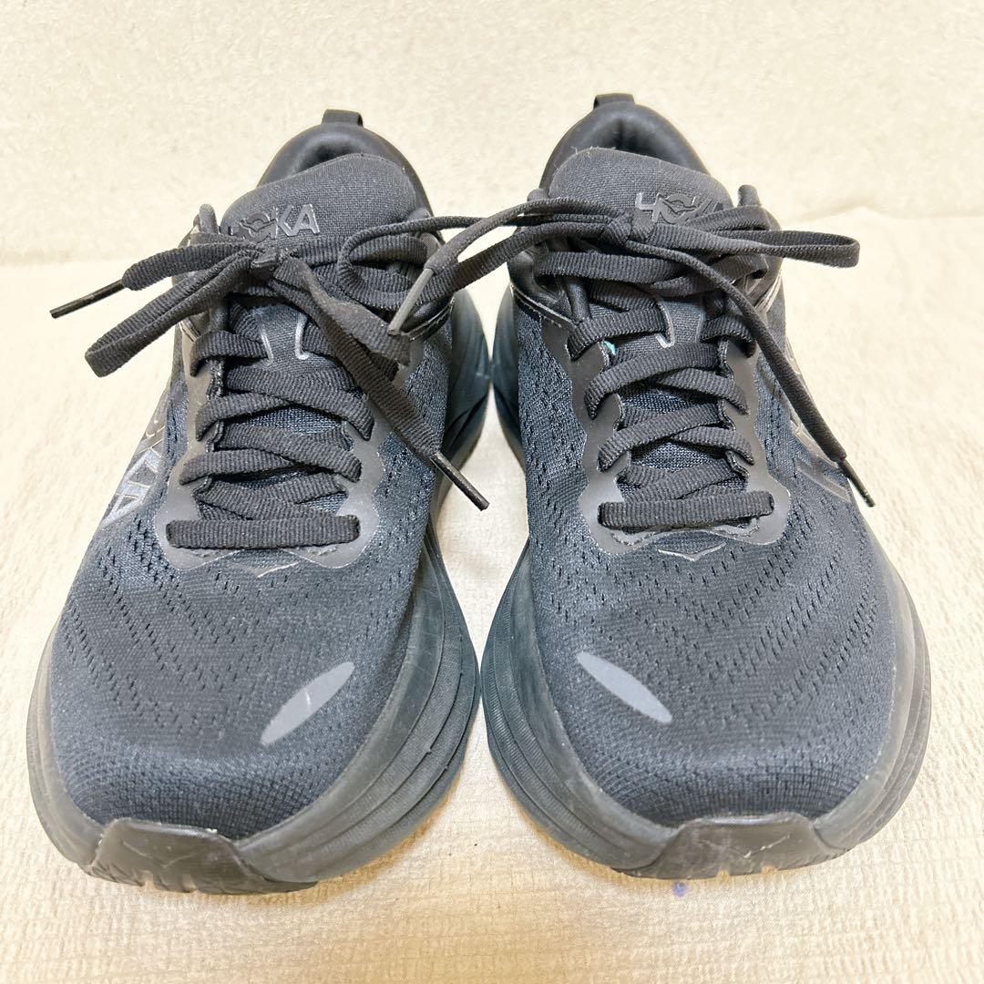 ✨✨激レア✨✨ HOKA ボンダイ8 23.0cm ワイドラスト 人気商品 黒