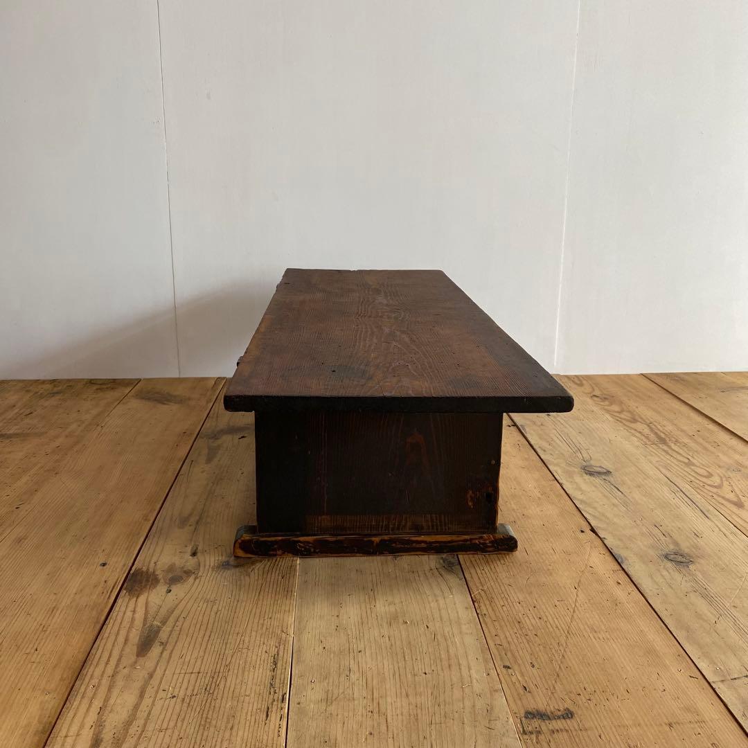 専用 アンティーク ローテーブル 展示台 飾り台 無垢材 z735