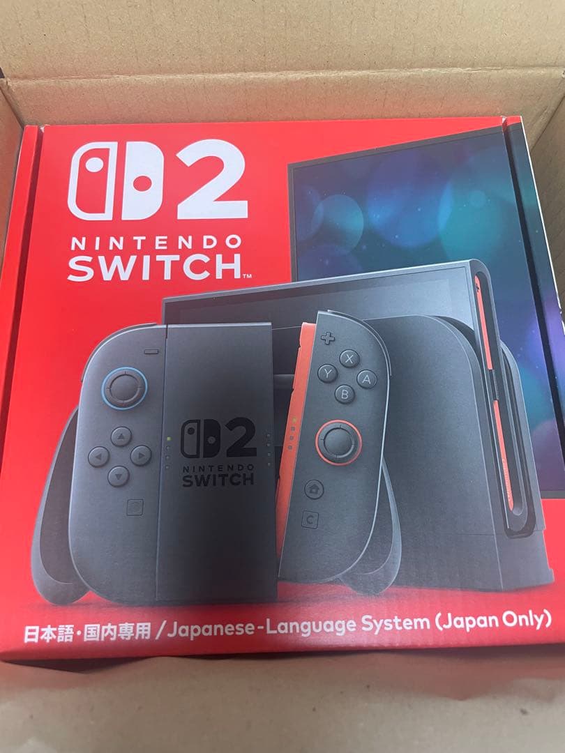 Nintendo Switch2 レッドブルー