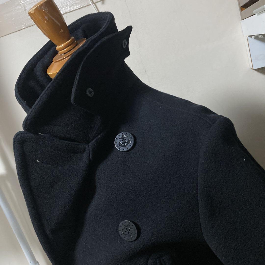 超美品 ラルフローレン ピーコートウール コート