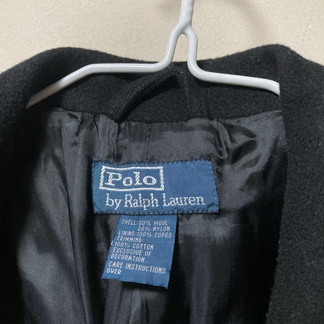超美品 ラルフローレン ピーコートウール コート