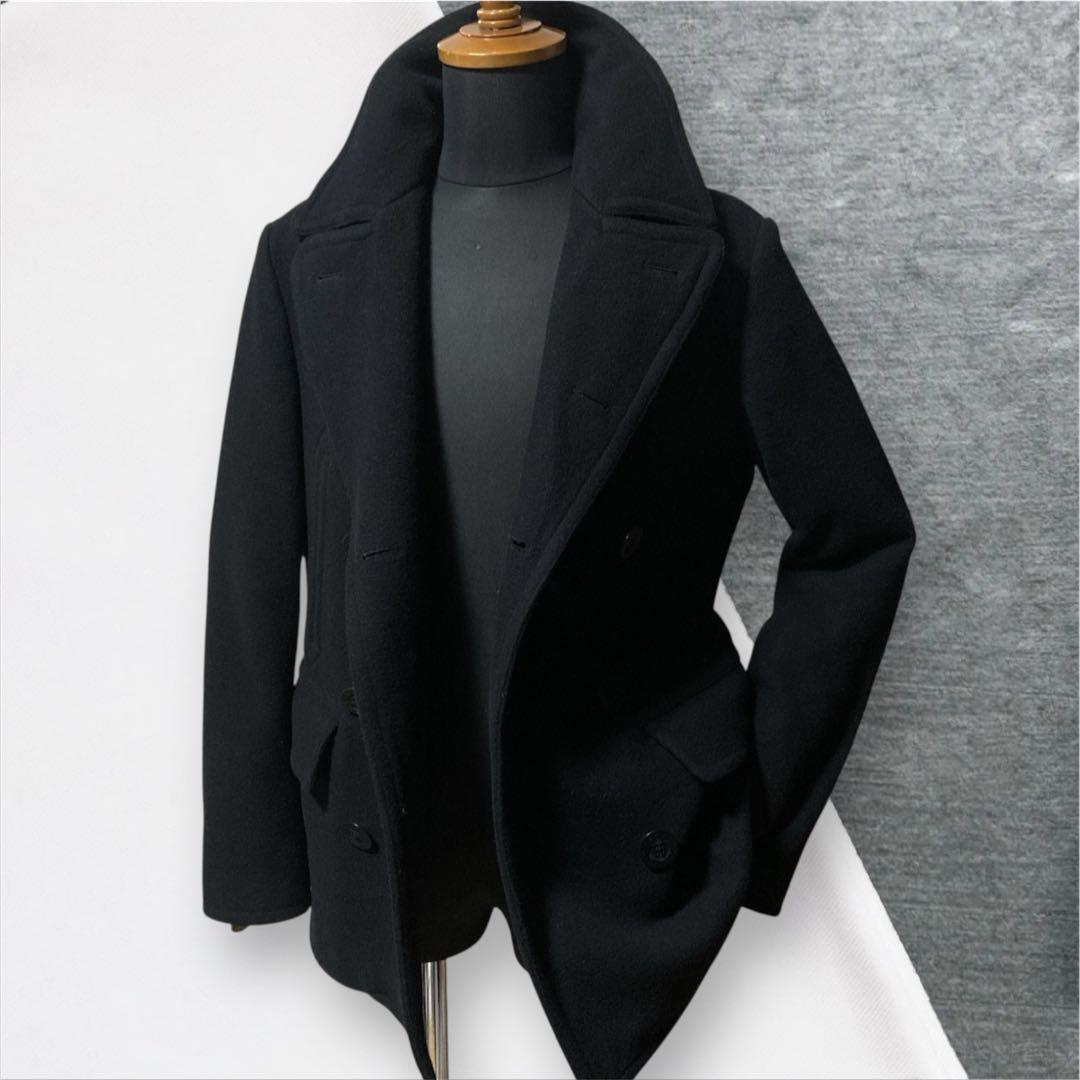 超美品 ラルフローレン ピーコートウール コート