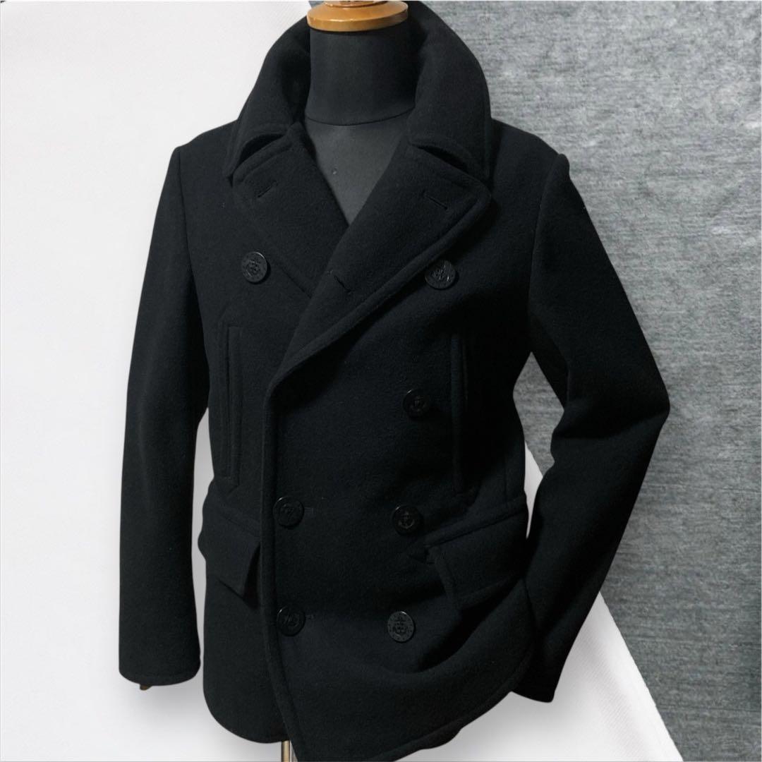 超美品 ラルフローレン ピーコートウール コート