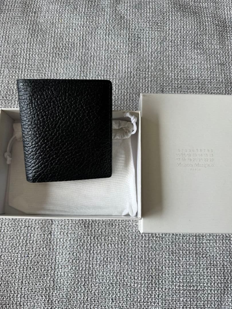 Maison Margiela ブラックレザーウォレット