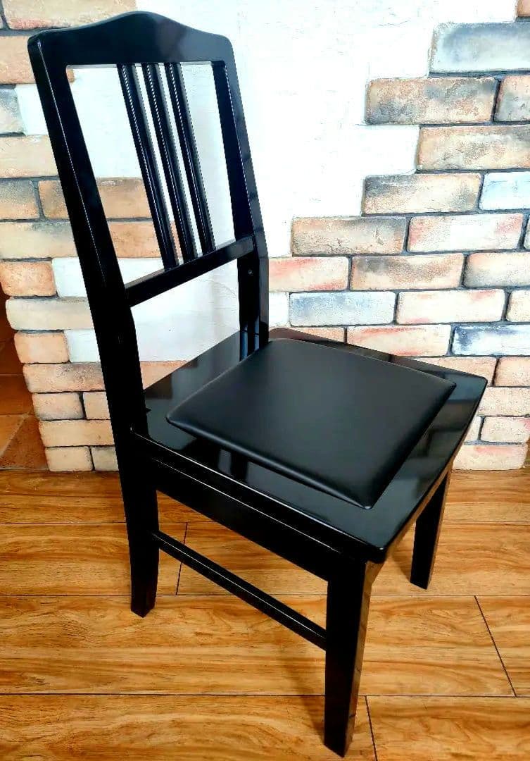 美品　YAMAHA NO.5 (PI5)　グランドピアノ椅子　ブラック