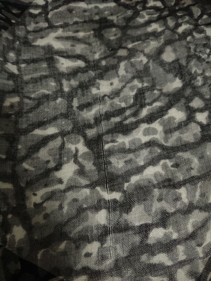 ルイ・ヴィトン LOUIS VUITTON ストール　ショール　カモフラ　グレー