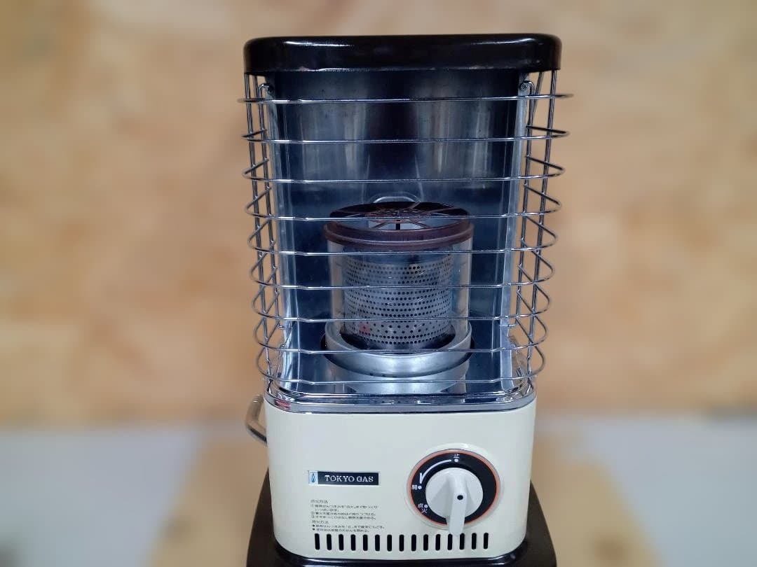 昭和レトロ　ナショナル　東京ガス　ガスストーブ　GS-23D(G)-A