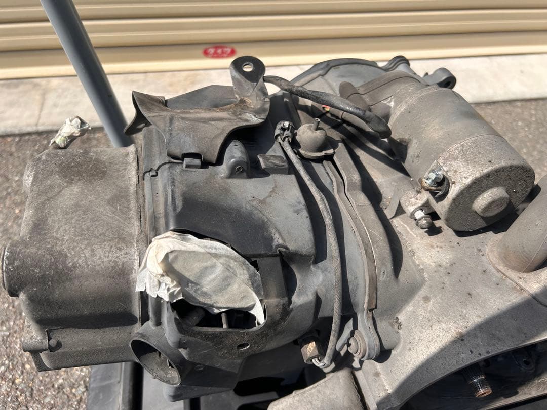 (ジャンク)SUZUKI アドレスv125g エンジン 動作未確認