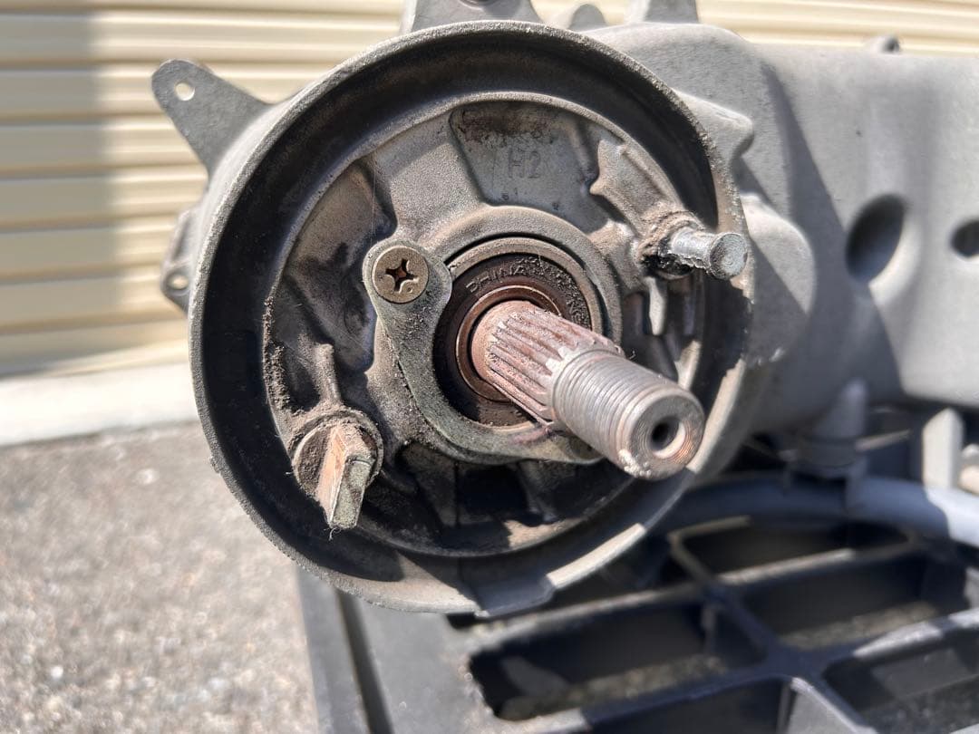 (ジャンク)SUZUKI アドレスv125g エンジン 動作未確認