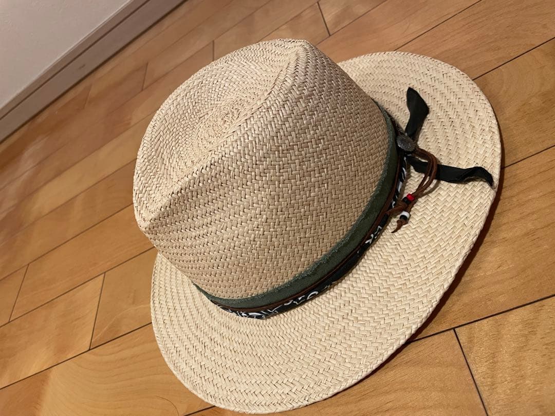 【美品】PABLO VINCI Panama hat パナマハット M/L