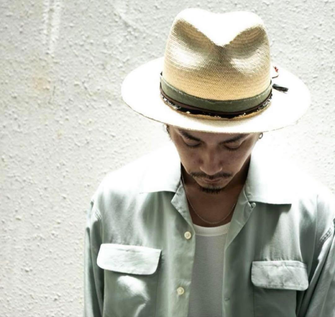 【美品】PABLO VINCI Panama hat パナマハット M/L